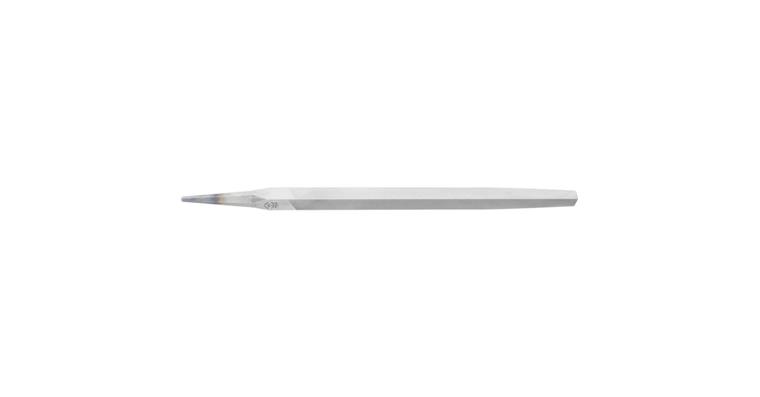 Triangular engineer's file DIN 7261C W=17.5 mm L=250 mm German cut 3
