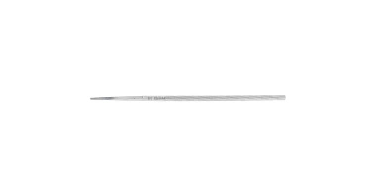 Round engineer's file DIN 7261 F dia. 4 mm L=100 mm German cut 3