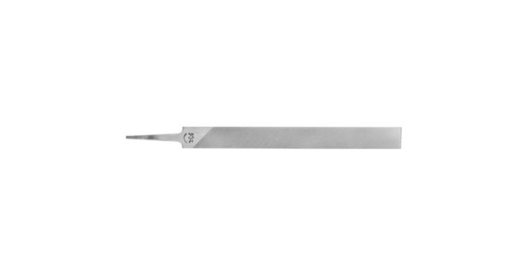 Lathe file, DIN 7261 H, flat, single-cut, 25x6 mm L=250 mm, German cut 1
