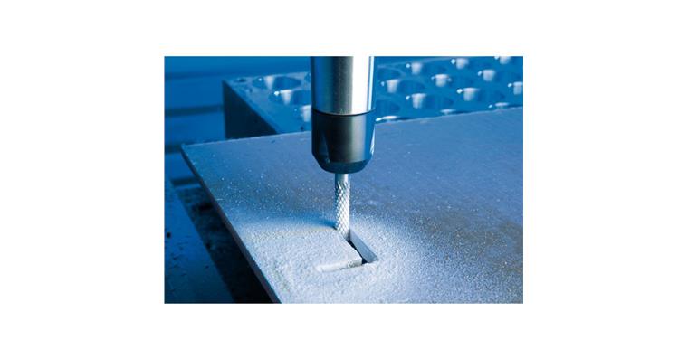 1044293201 HM-Frässtift für GFK+CFK Zahnung FVKS Ø 6x25 mm Gesamtlänge 65 mm