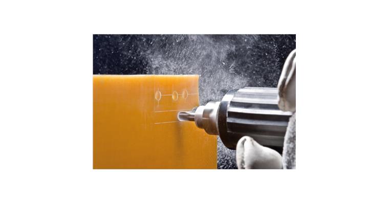 1044294101 HM-Frässtift mit Zentrierbohrerspitze für GFK+CFK Zahnung FVK Ø 6x30 mm L 65 mm
