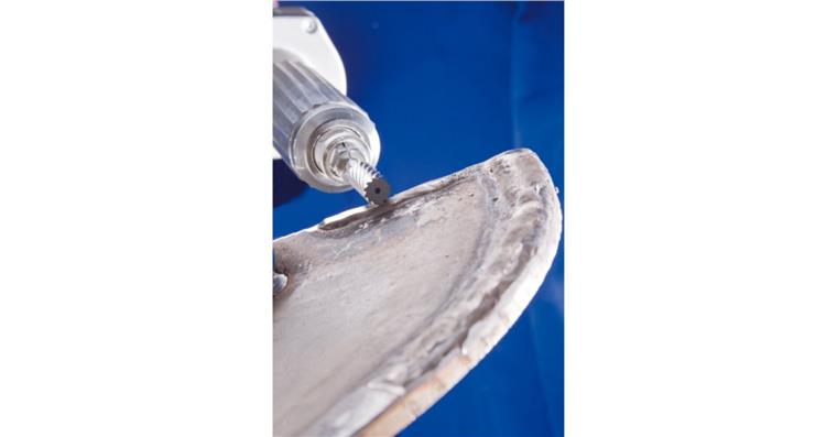1044242107 HM-Frässtift Zylinderform (ZYA) Schaft-Ø 6 mm Zahnung INOX Kopf-Øxlänge 8x20