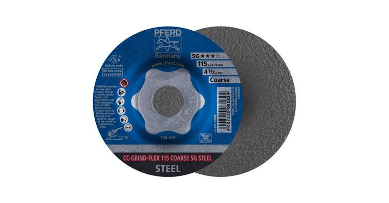 Schleifscheibe CC-GRIND FLEX CO-COOL SG STEEL 115x22,23 mm