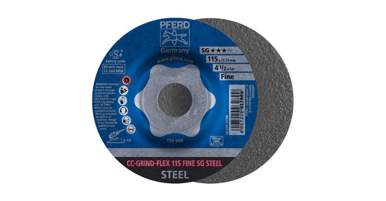 Schleifscheibe CC-GRIND FLEX CO-COOL SG STEEL 115x22,23 mm