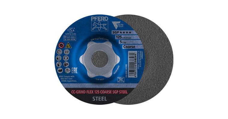 Schleifscheibe CC-GRIND FLEX SGP STEEL 125x22,23 mm