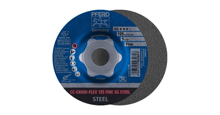 Schleifscheibe CC-GRIND FLEX CO-COOL SG STEEL 125x22,23 mm