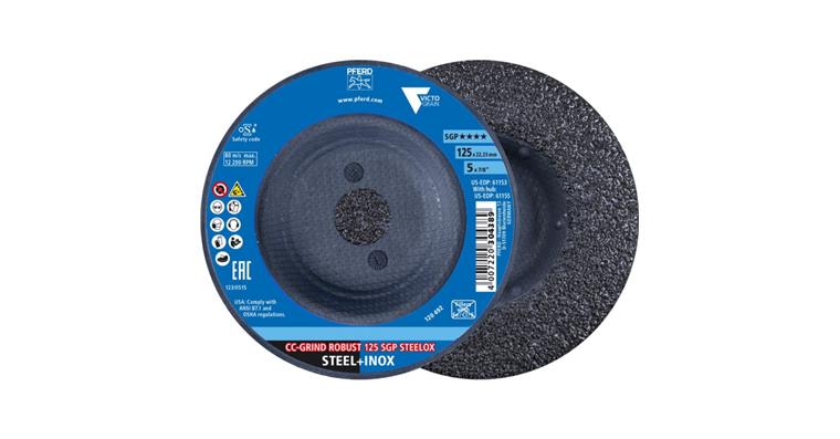 Grinding disc CC-GRIND-ROBUST 125 SGP STEELOX VICTOGRAIN