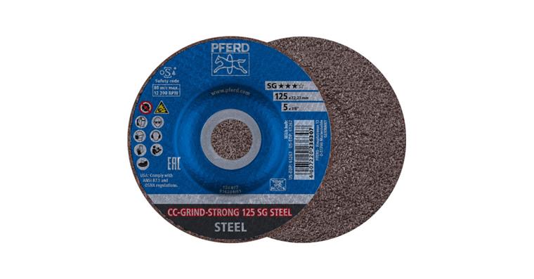 Schleifscheibe CC-GRIND STRONG SG STEEL 125x22,23 mm