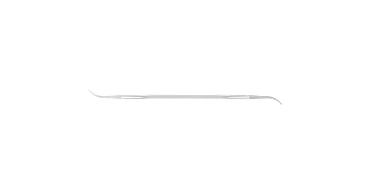 Diamond riffling file, round, diamond coating 2x25 mm, medium grit, L=150 mm