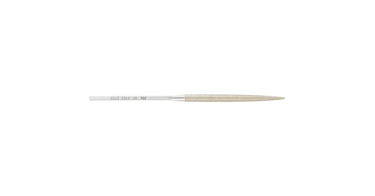 1041492106 Diamant-Nadelfeile halbrund D 126 mittel Länge 140 mm Schaft-Ø 3 mm