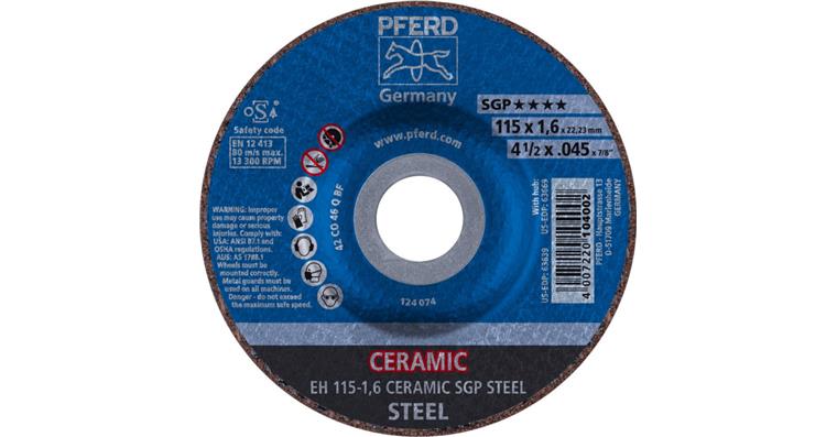 1001440521 Trennscheibe SGP STEEL gekröpft EH 115x1,6x22,23 mm