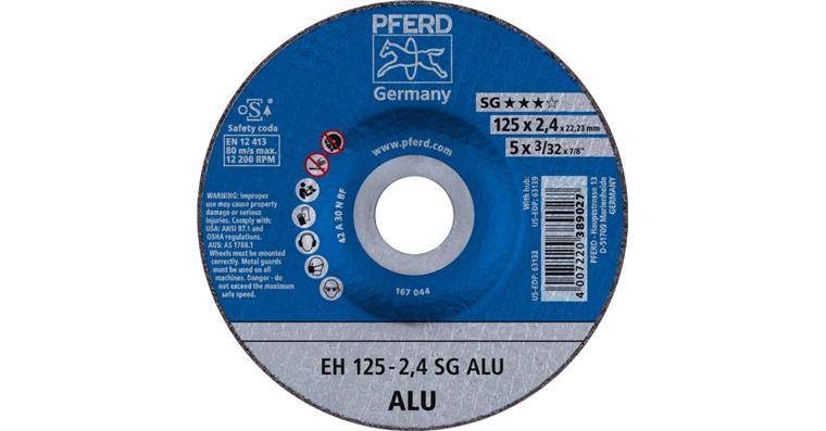 1001429056 Trennscheibe SG ALU gekröpft EH 125x2,4x22,23 mm