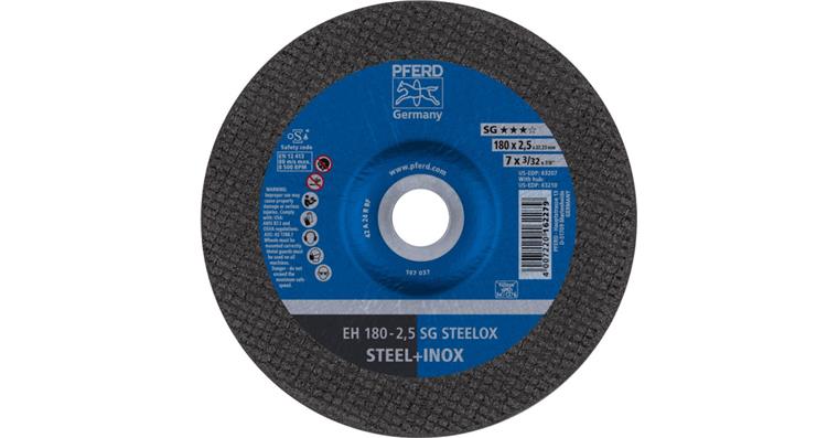 1001429061 Trennscheibe SG STEELOX gekröpft EH 180x2,5x22,23 mm