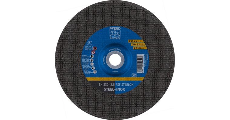 1001433980 Trennscheibe PSF STEELOX gekröpft EH 230x2,5x22,23 mm