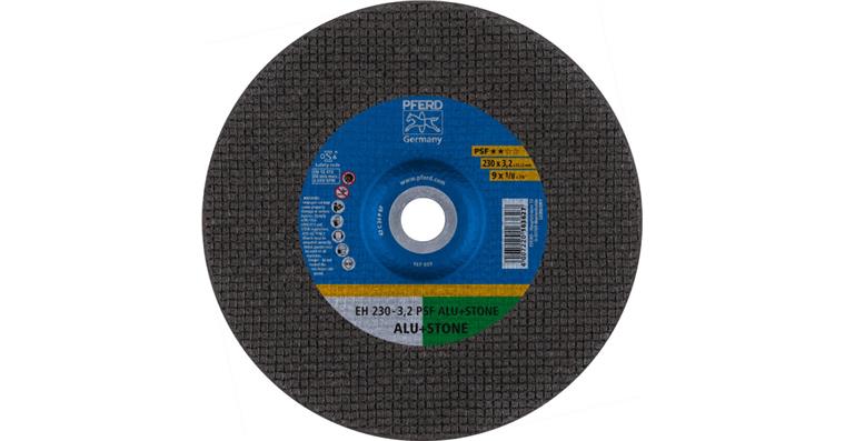 1001429118 Trennscheibe PSF ALU+STONE gekröpft EH 230x3,2x22,23 mm
