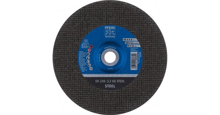 1001429064 Trennscheibe SG STEEL gekröpft EH 230x3,2x22,23 mm