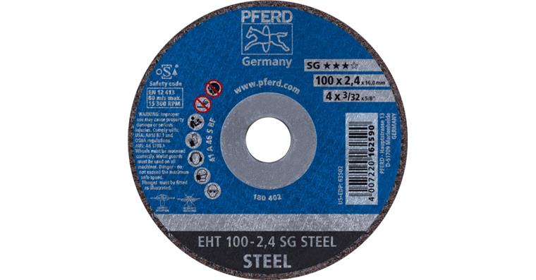 1001429089 Trennscheibe SG STEEL gerade EHT 100x2,4x16 mm