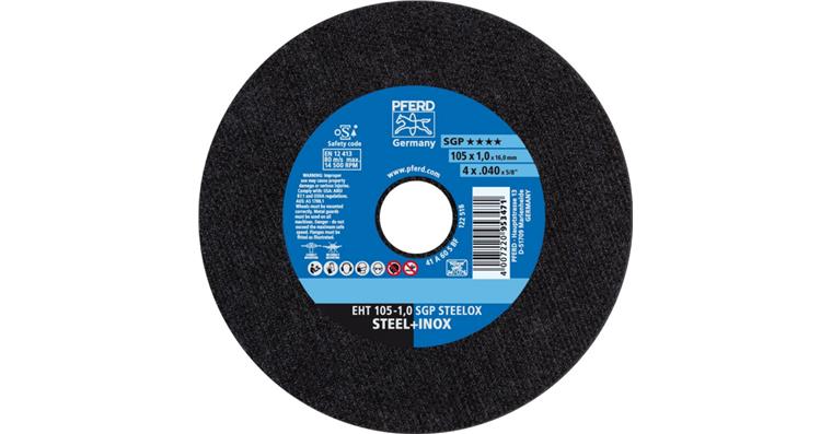 1001440554 Trennscheibe SGP STEELOX gerade EHT 105x1,0x16 mm