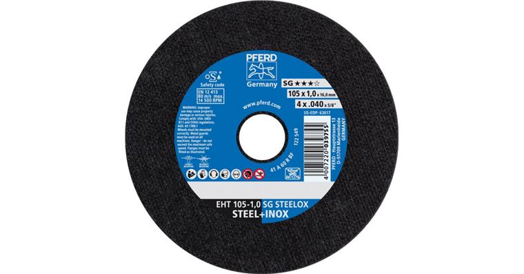 1001440694 Trennscheibe SG STEELOX gerade EHT 105x1,0x16,0 mm