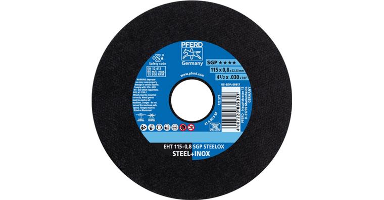 1001437078 Trennscheibe SGP STEELOX gerade EHT 115x0,8x22,23 mm