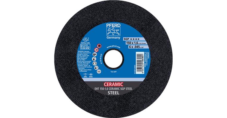 1001440530 Trennscheibe SGP STEEL gerade EHT 150x1,6x22,23 mm