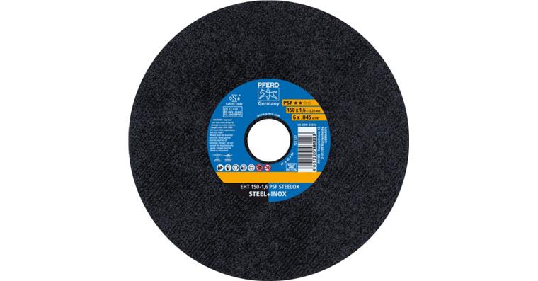 1001434943 Trennscheibe PSF STEELOX gerade EHT 150x1,6x22,23 mm