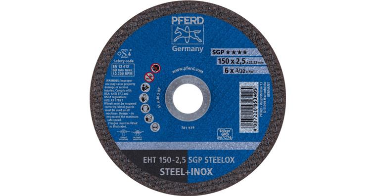 1001440575 Trennscheibe SGP STEELOX gerade EHT 150x2,5x22,23 mm