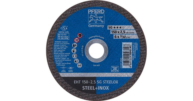 1001440519 Trennscheibe SG STEELOX gerade EHT 150x2,5x22,23 mm