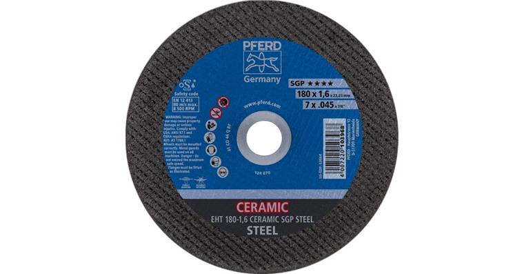 1001440534 Trennscheibe SGP STEEL gerade EHT 180x1,6x22,23 mm