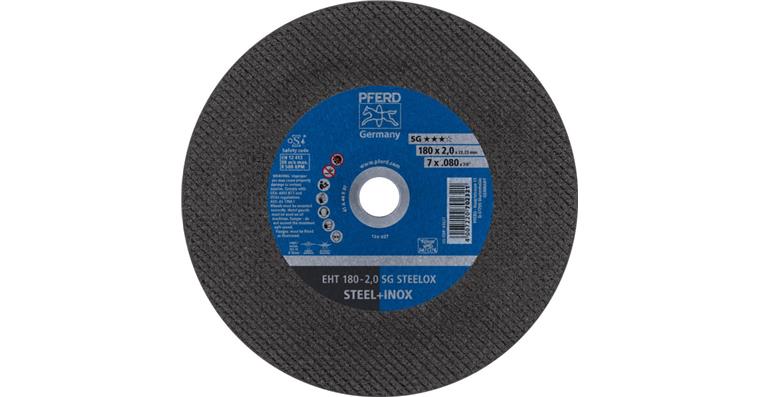 1001440723 Trennscheibe SG STEELOX gerade EHT 180x2,0x22,23 mm