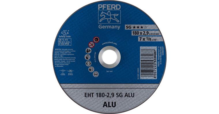 1001433712 Trennscheibe SG ALU gerade EHT 180x2,9x22,23 mm