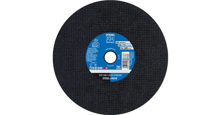 Trennscheibe EHT 230x1,9x22,23 mm gerade Leistungslinie SG STEELOX