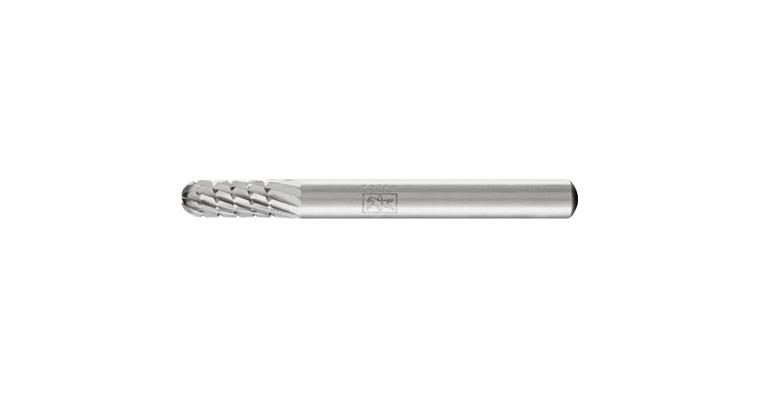 1044014202 HSS-Frässtift Walzenrundform Schaft-Ø 6 mm Zahnung 3 Kopf-Øxlänge 6x16 mm
