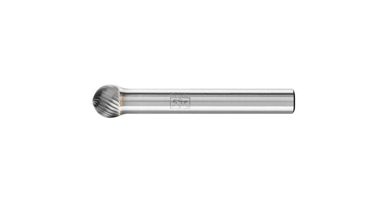 1044259106 HM-Frässtift Kugelform (KUD) Schaft-Ø 6 mm Zahnung 5 Kopf-Øxlänge 8x7 mm