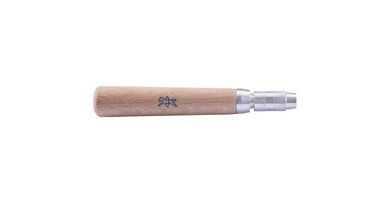 Nadelfeilenh. Typ NFH 212 aus Holz 92 mm für Nadelfeilen-Ø 3-4,5 mm (10)