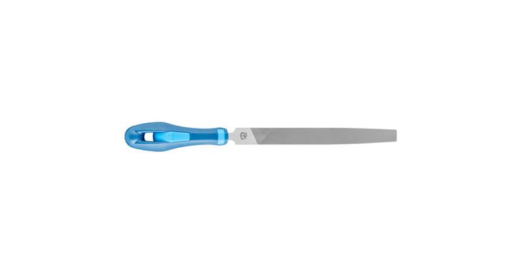 Werkstattfeile mit Heft Flachspitz 150mm Hieb 3 Feinbearbeitung / Schlichten