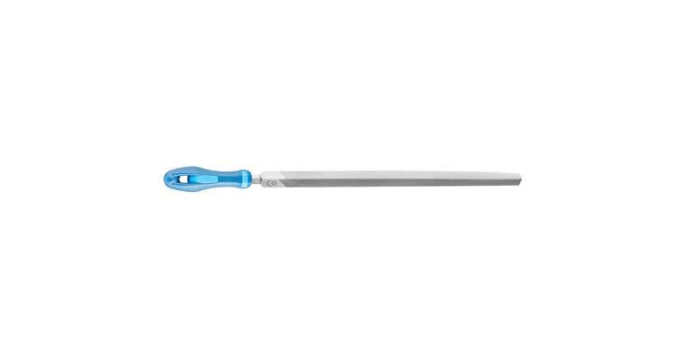 Werkstattfeile mit Heft Dreikant 200mm Hieb 3 Feinbearbeitung / Schlichten