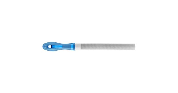 Werkstattfeile mit Heft Halbrund 250mm Hieb 1 grobe Zerspanung / Schruppen