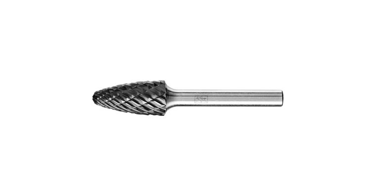1044100401 HM-Frässtift RBF 12x25 / Schaft-Ø6mm ALLROUND HICOAT