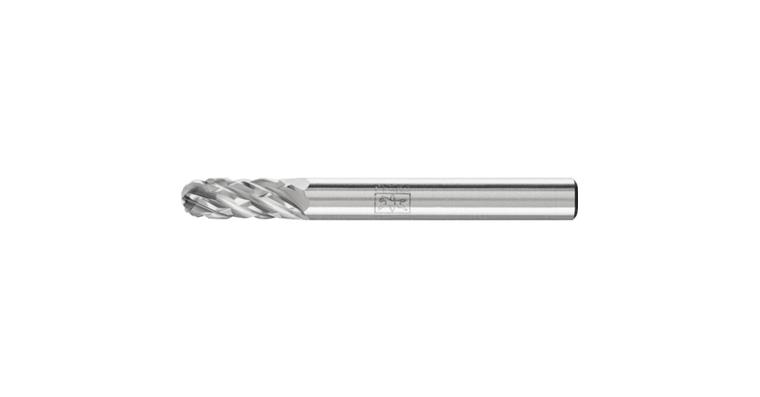 1044253105 HM-Frässtift Walzenrundform WRC Schaft-Ø 6 mm Zahnung STEEL Kopf-Øxlänge 6x16