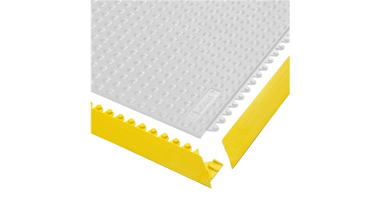 Edge strip 910x50 mm, female black for ergo. plugin system 82426 201-205