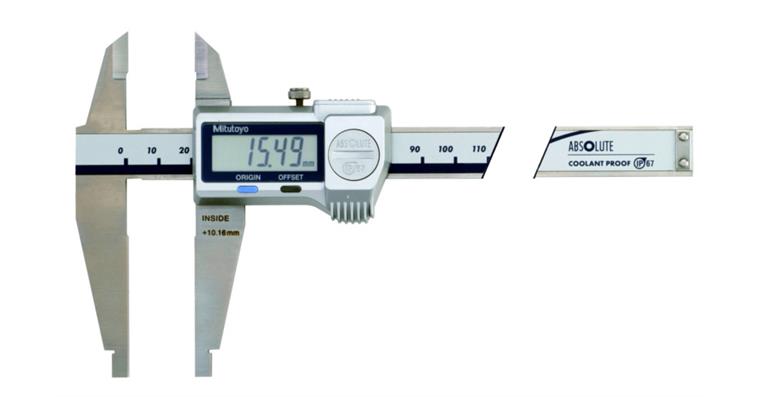 1031015604 Digital-Werkstattmessschieber 0-200 mm IP67 mit Messerspitzen und Datenausgang