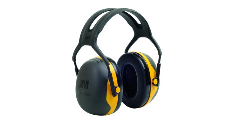 Kapselgehörschützer X-Line 2A, mit Kopfbügel, SNR = 31 dB