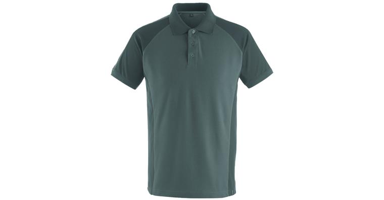 Polo-Shirt Bottrop 60%BW/40%Poly. dunkelanthrazit/schwarz Gr.M