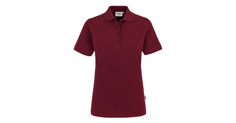 Ladies' polo shirt Classic wine red size XS