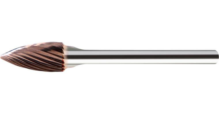 1044165108 ATORN Hartmetall-Frässtift 6 mm SPG 1225.06 Z5 HM Zahnung 5