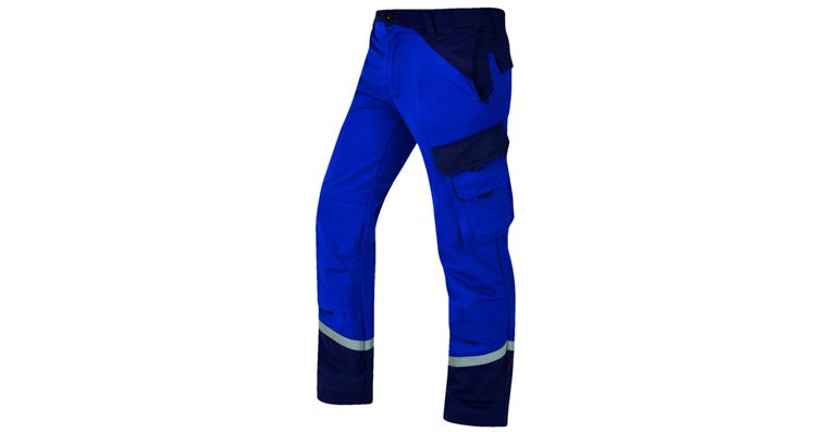 Trousers Multisix cornflower blue/navy blue size 58